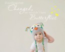 Butterfly Quote Girl's Room Decal